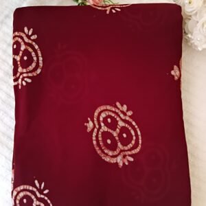 Crape Georgette Saree